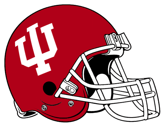 Indiana Hoosiers 1982-1994 Helmet Logo diy DTF decal sticker